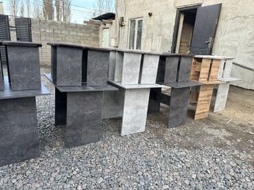 мебель бишкек столы и стулья фото цены: Стол для зала, Новый, Не раскладной, Прямоугольный — 2