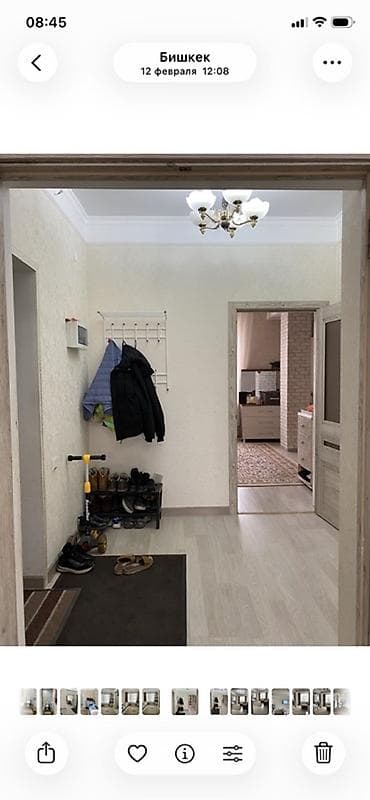 kant flat: 2 комнаты, 54 м², Индивидуалка, 9 этаж, Евроремонт — 3