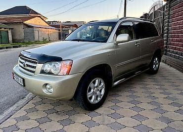 стекло окон: Toyota Highlander: 2003 г., Автомат, Бензин, Кроссовер — 2