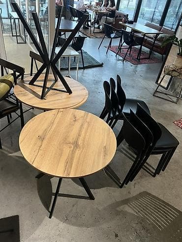 Круглые столы для кафе/ресторана - Диаметр столешницы: ок. 70–80 см at lalafo.kg Круглые столы для кафе/ресторана - Диаметр столешницы: ок. 70–80 см