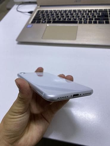 iphone 8 цена бу: IPhone 8, 64 ГБ, цвет Silver (белый) Экран треснутый акб 78% Тач айди — 2