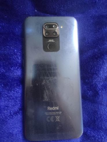 ми тв: Redmi, Redmi Note 9, Б/у, 128 ГБ, цвет - Голубой, 2 SIM — 1