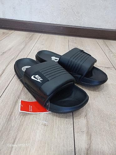 сланцы адидас: Мужские сандалии, 41, Nike, Новый, цвет - Черный, Самовывоз — 1