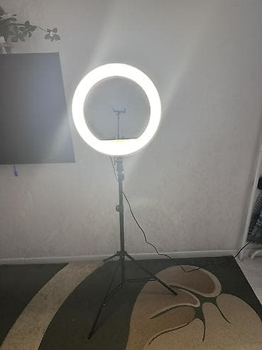 Кольцевая LED‑лампа на штативе - Диаметр кольца: около 40-45см — 4