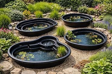 материал для пруда: Пруды пластиковые. Приусадебную территорию частного дома всегда — 1