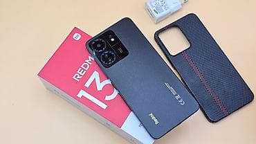 Redmi, Redmi 13C, Б/у, 256 ГБ, цвет - Черный, 2 SIM