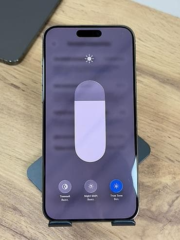 Техника жана электроника: IPhone 15 Pro Max, Колдонулган, 256 ГБ, Natural Titanium, Коргоочу айнек, Каптама, 87 % — 10