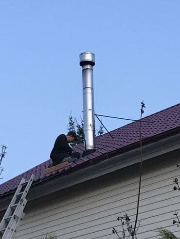 газком: Профессиональный монтаж и ремонт дымоходов. Что выполняем: - — 5
