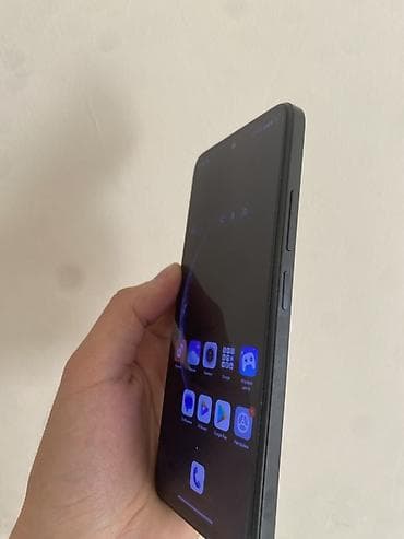 продажа компьютеров и ноутбуков: Redmi, Redmi 12, Б/у, 128 ГБ, цвет - Черный, 1 SIM, eSIM — 5