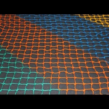 для батута: Тюбинги,Радужная сетка Сетка радужная, батуты,перматроная ткань для — 6