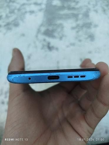 web camera: Redmi, Redmi 9T, Колдонулган, 128 ГБ, түсү - Көгүлтүр, 2 SIM — 6