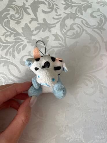 чебурашка из плюшевой пряжи: Игрушки-брелоки. Мягкие игрушки небольшого размера. В хорошем — 4