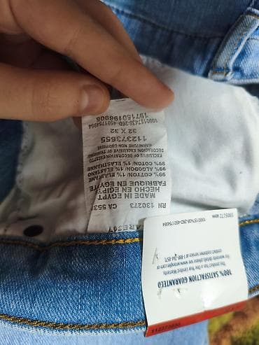 Мужские джинсы, Wrangler, Новый, цвет - Голубой