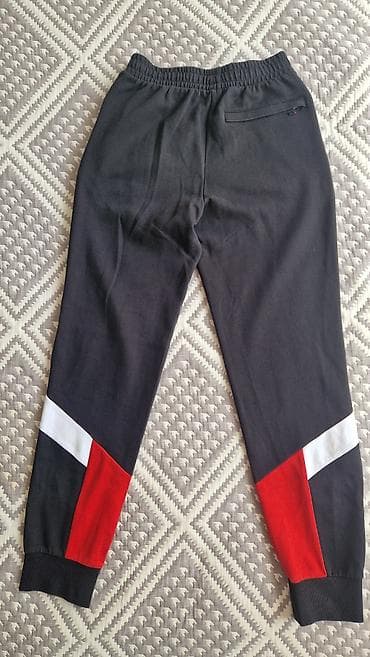 tech flis: Мужские брюки, S, Puma, Б/у, цвет - Черный, Самовывоз — 2