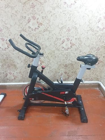 Музыкальные инструменты: Спин-байк (велотренажёр) для дома и зала. Особенности: - Ременной — 1