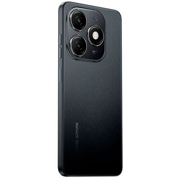 фотоаппарат моментальной печати: Tecno Spark, Б/у, 128 ГБ, цвет - Черный, 2 SIM — 2