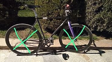 Городской велосипед, Рама L (172 - 185 см), Б/у