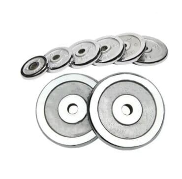 гантели наборные хромированные: Блины для штанги, диски для любительского грифа. внутренний диаметр — 1