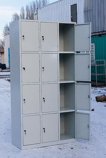 Мебельные гарнитуры: Шкаф для раздевалки, Железо — 2