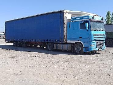 Тягач, DAF, 2003 г., Тентованный