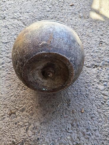 Гири: Гиря разборная с верхней ручкой - Материал: металл (чугун/сталь) - — 2