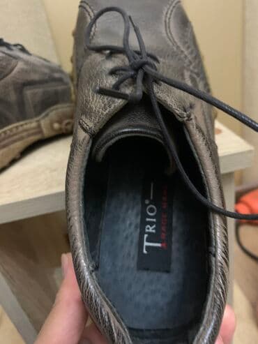 Ботинки: Мужские туфли, 37, Новый, цвет - Коричневый, Самовывоз — 4