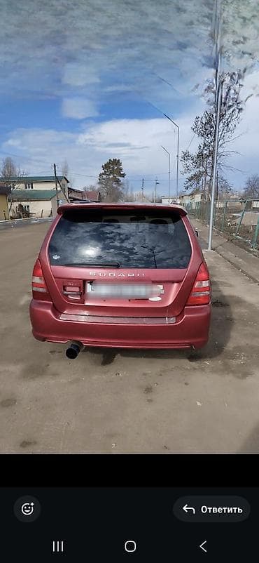 порш 911 турбо с: Subaru Forester: 2002 г., Автомат, Бензин, Универсал — 7