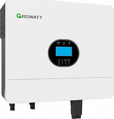 хайбрид конвертор: Гибридный инвертор для солнечных панелей Growatt SPF 6000 ES Plus + — 1