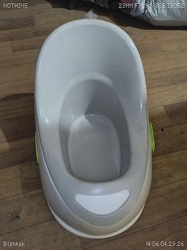 Балдардын гигиенасы жана камкордук: Детский горшок со спинкой - Эргономичная высокая спинка для удобной — 3