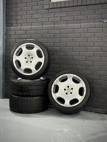 железные диски на мерседес: Колеса в сборе R 18, Комплект, Легковые, Литые, отверстий - 5 — 8