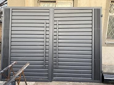 Распашные ворота: Металлические ворота и калитки премиум‑класса - Материал: сталь с — 4