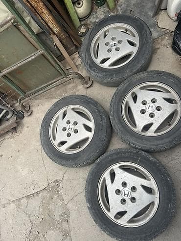 hond: Колеса в сборе 185 / 65 / R 15, Лето, Б/у, Комплект, Легковые, Литые, отверстий - 5 — 5