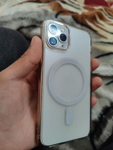 imac mini: IPhone 11 Pro, Б/у, 512 ГБ, Белый, Чехол, 78 % — 6