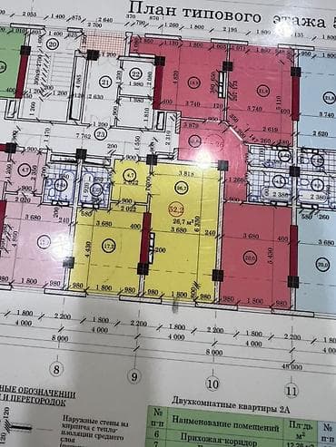 2 8: 2 комнаты, 52 м², Элитка, Готовая ПСО (под самоотделку) — 5