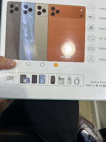 самсунг a10: Планшет, Huawei, 10" - 11", 5G, Новый, Классический цвет - Оранжевый — 3