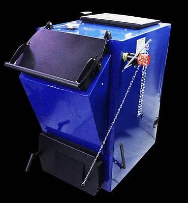 горелка на отроботке: Твердотопливный котёл Для дома, Тип управления: Механический — 1