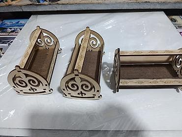 coffee table: Декоративный Бешик - Материал: шлифованная фанера лазерной резки. - — 6