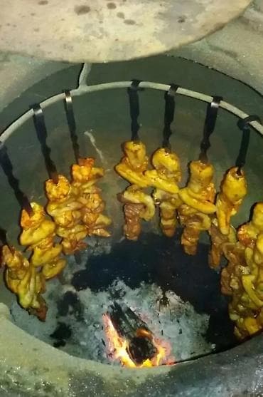 Тандыр в металлическом кожухе - Тип: переносной тандыр (вертикальная — 5