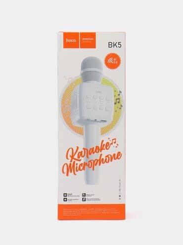 Продаю От компании Hoco BK5 premium product Караоке микрофон at lalafo.kg Продаю От компании Hoco BK5 premium product Караоке микрофон