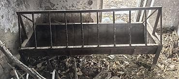 Кормушка для скота из металла для крупного рогатого скота, тяжёлая и