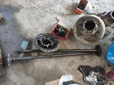 ось вагон: Задний Мост Mercedes-Benz — 2