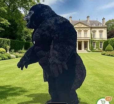 Ростовая кукла, Обезьяна