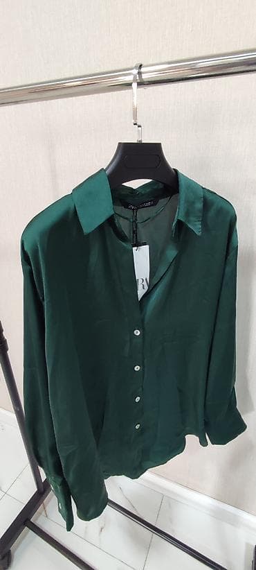 zara турция: Блузка, Классическая модель — 4