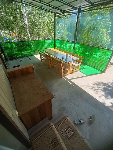 дом с мансардой: Коттедж, Nataly Resort Кызыл-Суу, Детская площадка, Парковка, стоянка, Охраняемая территория — 4