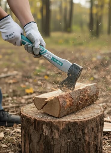 тележку удобная: Топор туристический/хозбытовой VCANO. - Компактный формат — длина — 4