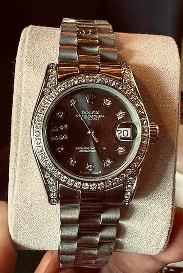 бриллиантовое: Rolex Oyster Perpetual Datejust, автоматические 💎 Roleх Lady Datejust — 5