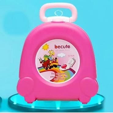 Балдардын кийим-кечелери жана бут кийимдери: Дорожный детский горшок Becute ✔Детский дорожный горшок выполнен в — 3