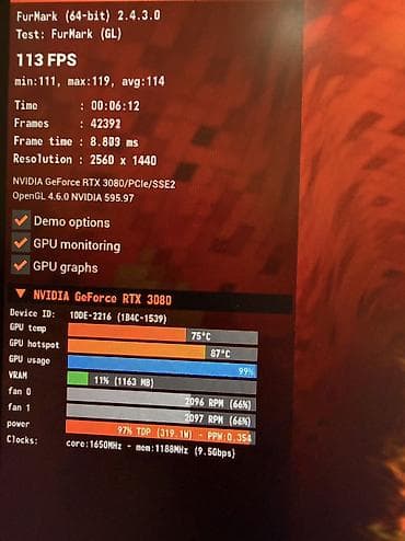 белая видеокарта: Видеокарта для ПК, Б/у, Galax, GeForce RTX, 10 ГБ — 4