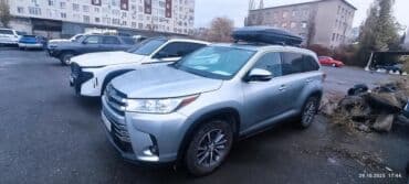 багажник сивик: Toyota Highlander: 2019 г., 3.5 л, Автомат, Бензин, Кроссовер — 7