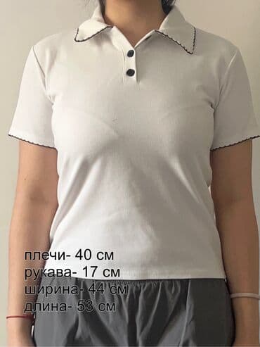 винтажная одежда: Футболка, Оверсайз, Хлопок, Б/у, M — 9